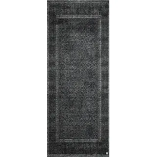 Barbara Becker Fußmatte Square, Schmutzfangmatte für Eingangsbereich Wohnungstür, Fußabstreifer, Türmatte, Anthrazit, 67 x 170 cm