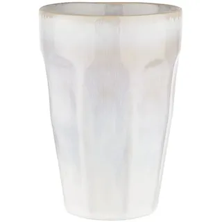 Butlers Tasse BERGAMO Latte Macchiato in Weiß | Gr.: onesize