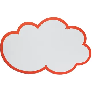 Franken Moderationskarten weiß, rot 42,0 x 25,0 cm, 20 St.