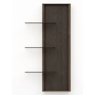 MAISON Wandregal Scottsdale Holz Braun Buche