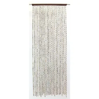 Home-trends24.de Türvorhang Bambus Fliegen Insekten Vorhang Balkonvorhang Stangendurchzug, Stangendurchzug, halbtransparent