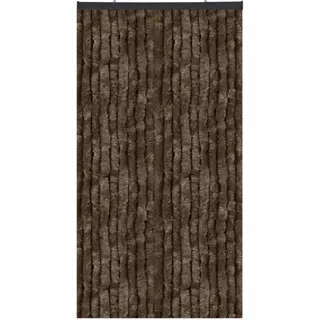 Arsvita Flauschvorhang 90x200 Unistreifen braun
