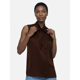 Vera Mont Schluppenbluse rostbraun 42