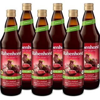 RABENHORST Rote Bete 6er Pack (6 x 700 ml)