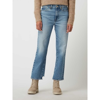 Cropped Jeans mit Stretch-Anteil Modell 'Logan', Hellblau, 25
