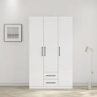 OTTO home Drehtürenschrank Sylt 120 x 200 x 52 cm Weiß