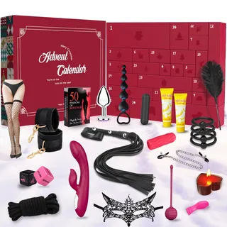 Geschenk für den Valentinstag 2026 für Paare Erwachsene Singles 24 sinnliche Sexspielzeuge Geschenke inkl Erotik für das Neue Jahr Weihnachts-Kalender Liebesspielzeug Sex Toys für Überraschungen