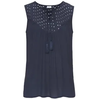 LASCANA Blusentop Blau 38