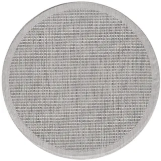 KADIMA DESIGN DAFNE Outdoor-Teppich 200 x 200 cm Grau