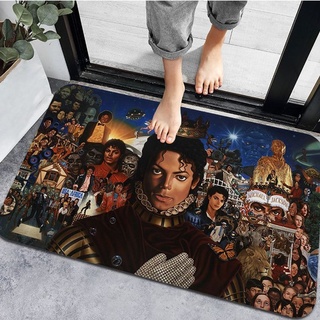 Lange Teppiche von Michael Jackson, rutschfest, absorbieren Wasser, lange Streifen, Kissen, Schlafmatte, Bettvorleger