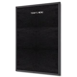 Showdown Letterboard 60 x 80 cm Schwarz
