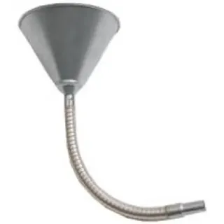 Trichter - mit Sieb - Stahl - Ø 150 mm - Schlach 300 mm