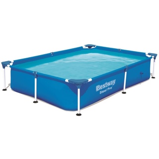 Bestway Steel Pro Swimming Pool mit Stahlrahmen 221x150x43 cm 56401
