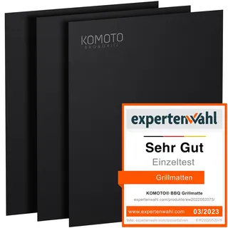 KOMOTO Grillmatte 50 x 40 cm antihaftbeschichtet