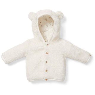 Teddy-Jacke Baby Bunny, Off-White, Größe 104 | Little Dutch