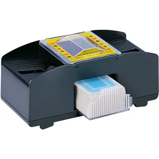 Elektrische Kartenmischmaschine, schnelles & zufälliges Mischen von Spielkarten, Ideal für Poker, Rommé & mehr