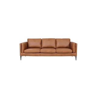 Furnhouse Einzelsofa   , braun , Maße (cm): B: 220 H: 83