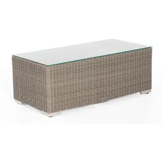 SonnenPartner Lounge-Tisch 120 x 60 x 0 cm stone-grey