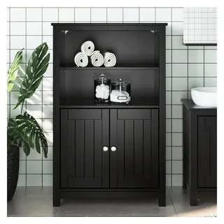 vidaXL Berg Badschrank 69,5 x 110 x 34 cm Schwarz