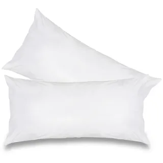 Wometo Kopfkissen, weiß Textil, Füllung: Federn 80x40 cm, Oeko-Tex®, Schlaftextilien, Kopfkissen & Nackenkissen, Kopfkissen