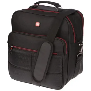 Christian Wippermann Umhängetasche Herren Tasche Arbeitstasche Umhängetasche Bag (1-tlg) schwarz