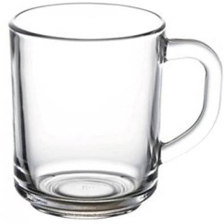Pasabahce 2er Teeglas mit Henkel Tee Griff Teegläser Trinkgläser Wassergläser Becher transparent