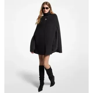 Michael Kors für Damen. MF620MWGBX Schwarze Wollmischung (M), Lässig, Wolle, Klassisch