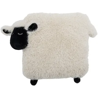 Bloomingville MINI Dolly Kissen, Weiá, Polyester, L56xH46xB13 cm