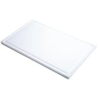 Schneidebrett mit Saftrille Gastro-M GN 1/1 weiß