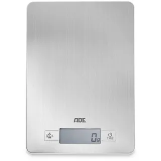 ADE Elektrische, Edelstahl, Metall, 15x1.1x21 cm, Backen, Küchenwaagen