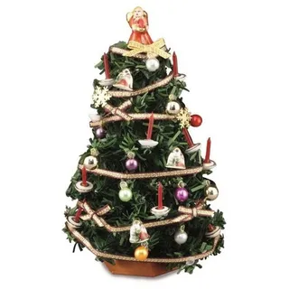 Reutter Porzellan Dekofigur 1.886/5 - Weihnachtsbaum, Miniatur bunt