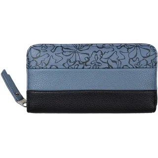 Tom Tailor Ellen Long Zip Wallet Damen Geldbörse blau