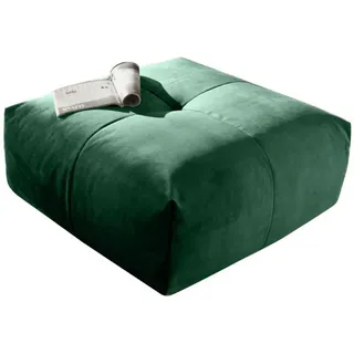 KAWOLA Hocker PALACE Polyester grün
