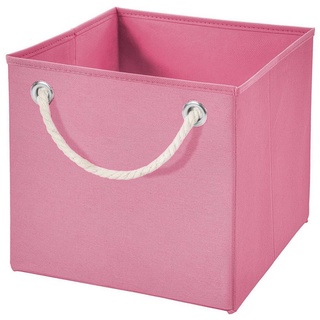 StickandShine Faltbox Faltboxen Aufbewahrungsboxen in 15x15 / 25x25 / 28x28 / 30x30 / 32x32 sowie 33x33 cm zur Wahl in verschiedenen Farben rosa 15x15x15 cm