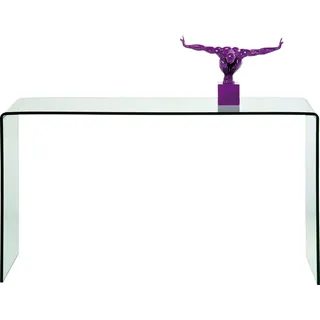 Kare Clear Club Konsolentisch 30x76x120 cm transparent
