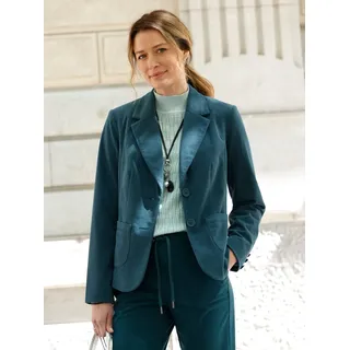 Inspirationen Blazer Petrol 40