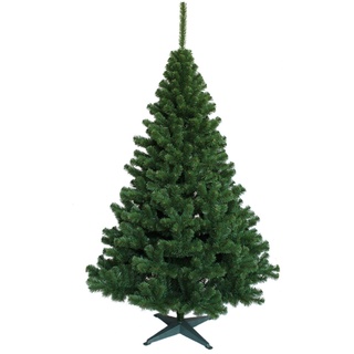 decorwelt Weihnachtsbaum Grün Tanne 150 cm Tannenbaum Künstlicher Dekobaum Baum Weihnachtsdeko