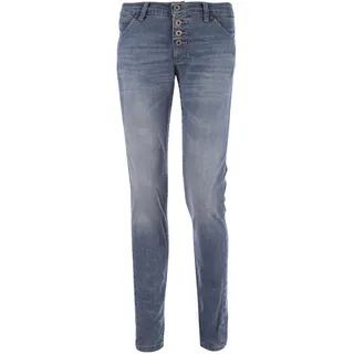 Please, P 90C_BQ2DCI-P90C, Damen Jeans Hose Strechtdenim 1670-blu Denim M - M
