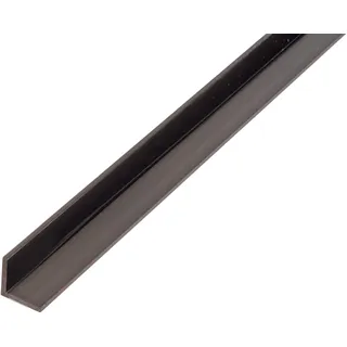GAH Alberts Winkelprofil gleichschenklig Kunststoff 15 mm x 15 mm x 1.000 mm Schwarz