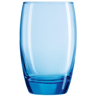 Arcoroc ARC C9687 Salto Ice Blue Longdrinkglas, 350ml, Glas, transparent, 6 Stück