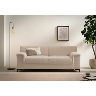 Home Affaire Couch Cord 3-Sitzer Beige
