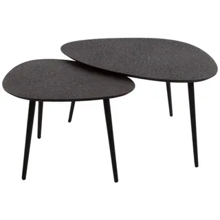 KAWOLA Lauca Schwarz Metall 59 x 41 x 80 cm
