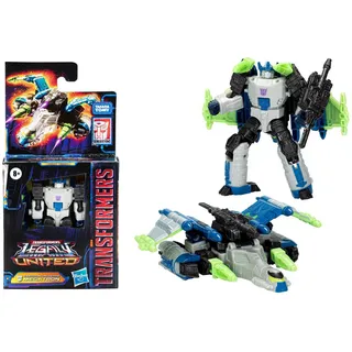 Hasbro Transformers Legacy United Core-Klasse Actionfigur Megatron 9 cm - Schwarz/Blau/Grün