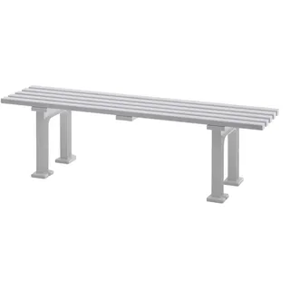 Proregal Kuba 42 x 150 x 37 cm Weiß