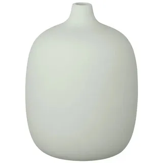 BLOMUS Vase CEOLA – Keramikvase für natürliche Wohnräume Desert Sage 19 cm