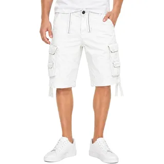 Brandit Textil Brandit Vintage Shorts, Farbe: White, Größe: XL