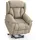 MCombo Relaxsessel M MCombo 4-Motoren Mikrofaser 7558 75 x 112 x 87 Beigebraun mit Massage Heizung