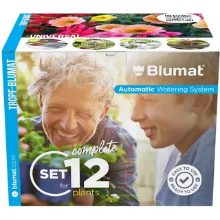 Blumat Tropf Medium Box Kit - Automatische Bewässerung für bis zu zwölf Pflanzen (12 Stück) | Garten, Terrasse, Hängekörbe, Hochbeet, Gewächshaus | Nachhaltiges Outdoor Bewässerungssystem