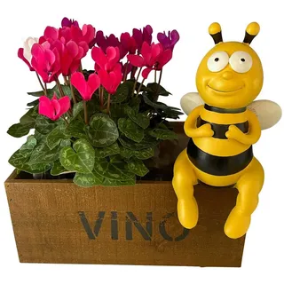 of Gartenfigur Biene 25cm Gelb