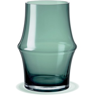 Holmegaard - Arc Vase, H 21 cm, dunkelgrün